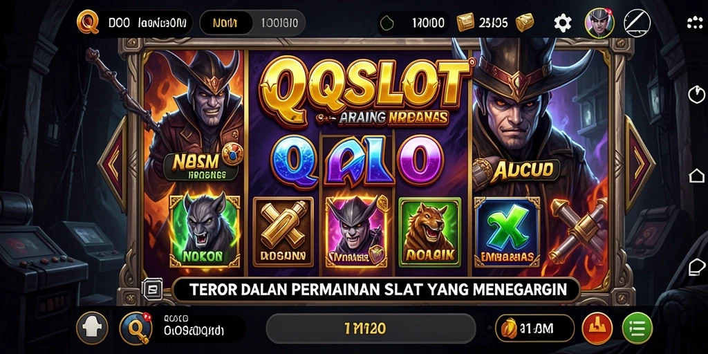 Gameplay menegangkan dengan elemen horor yang mendalam dalam QQSLOT.