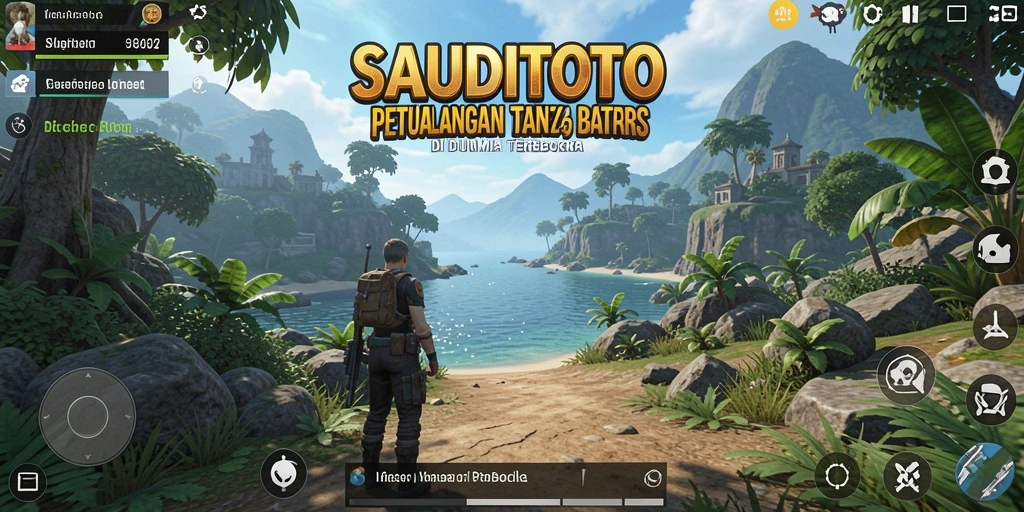 Gameplay SAUDITOTO menampilkan dunia terbuka yang luas dan beragam.