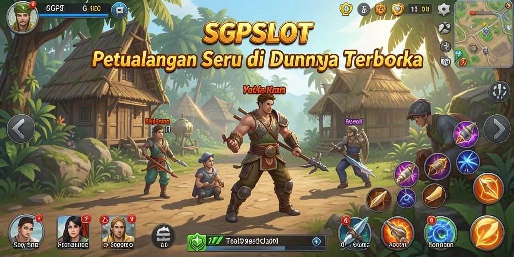 Tampilan gameplay SGPSLOT yang menampilkan eksplorasi dunia terbuka yang seru.